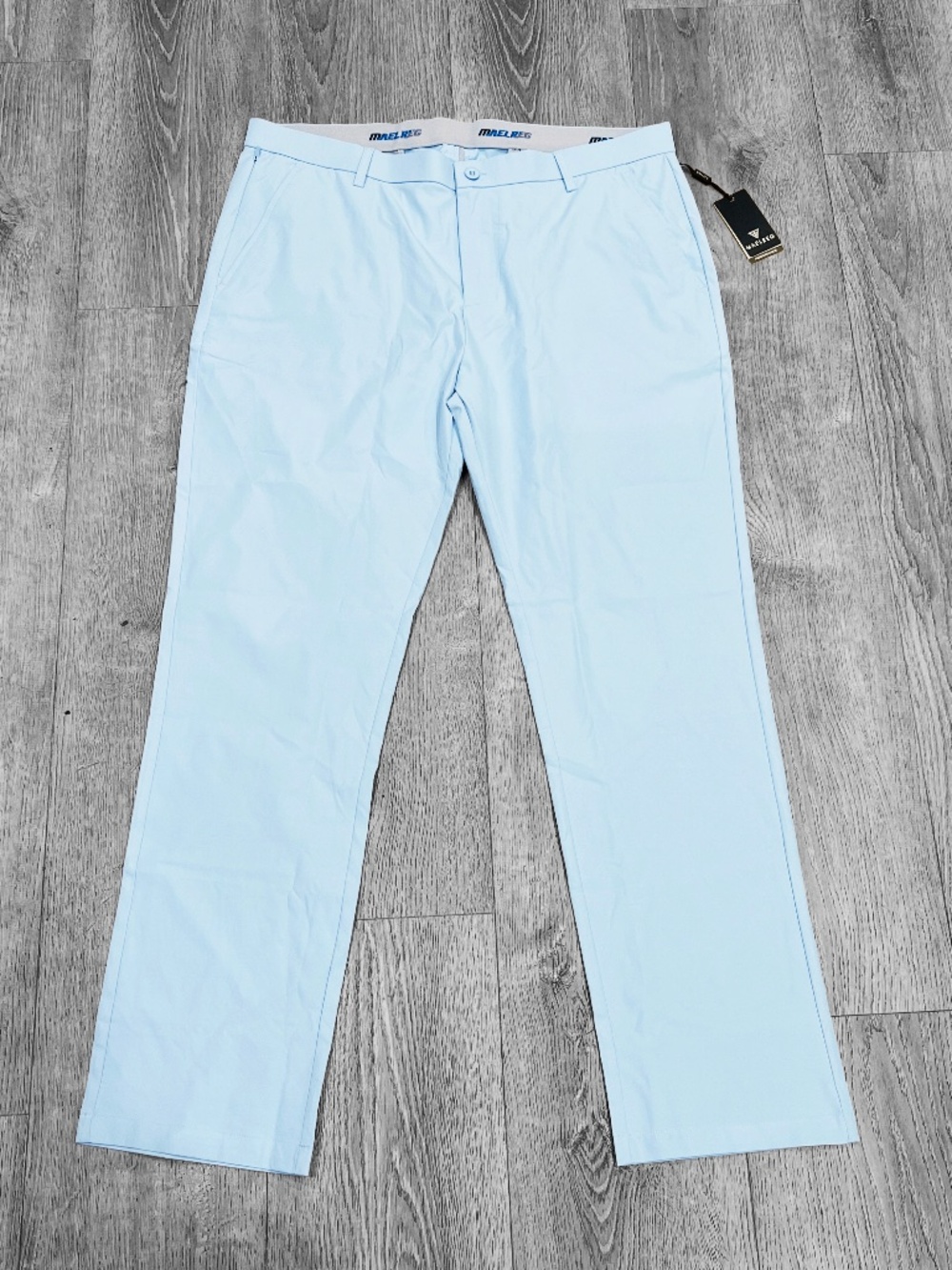 Maelreg Pro Flex Pants Men's 40x34 Performance Golf Wicking Stretch NWT blue